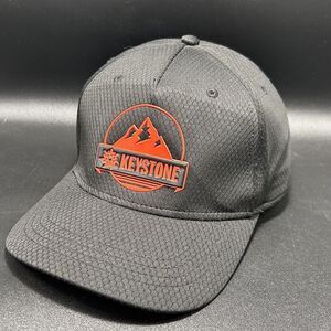 Keystone Colorado Hat Cap Unisex Black Orange Snap Back Hat Graphix